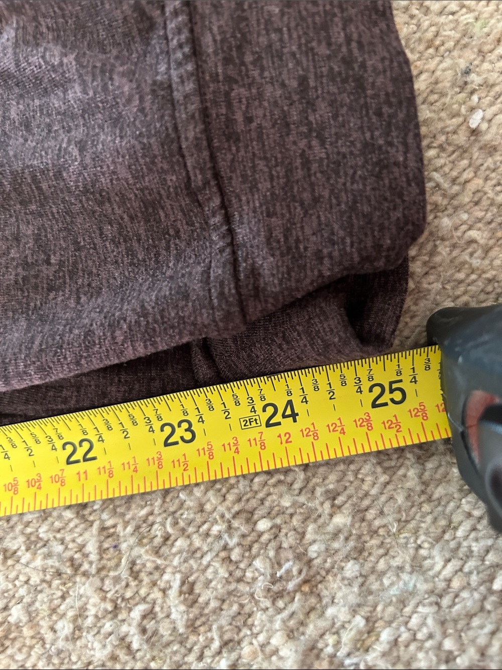 lululemon athletica Brown/Mauve Heather Jogger Pants - Picture 9 of 9